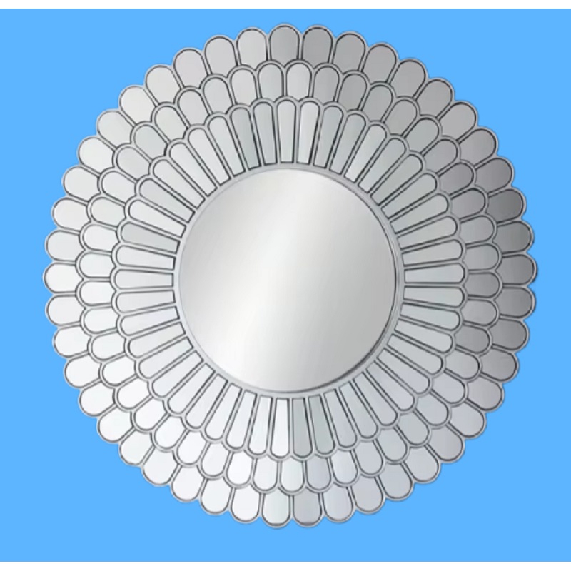 Supernalway Furniture Roundness MDF Decoration Mirror